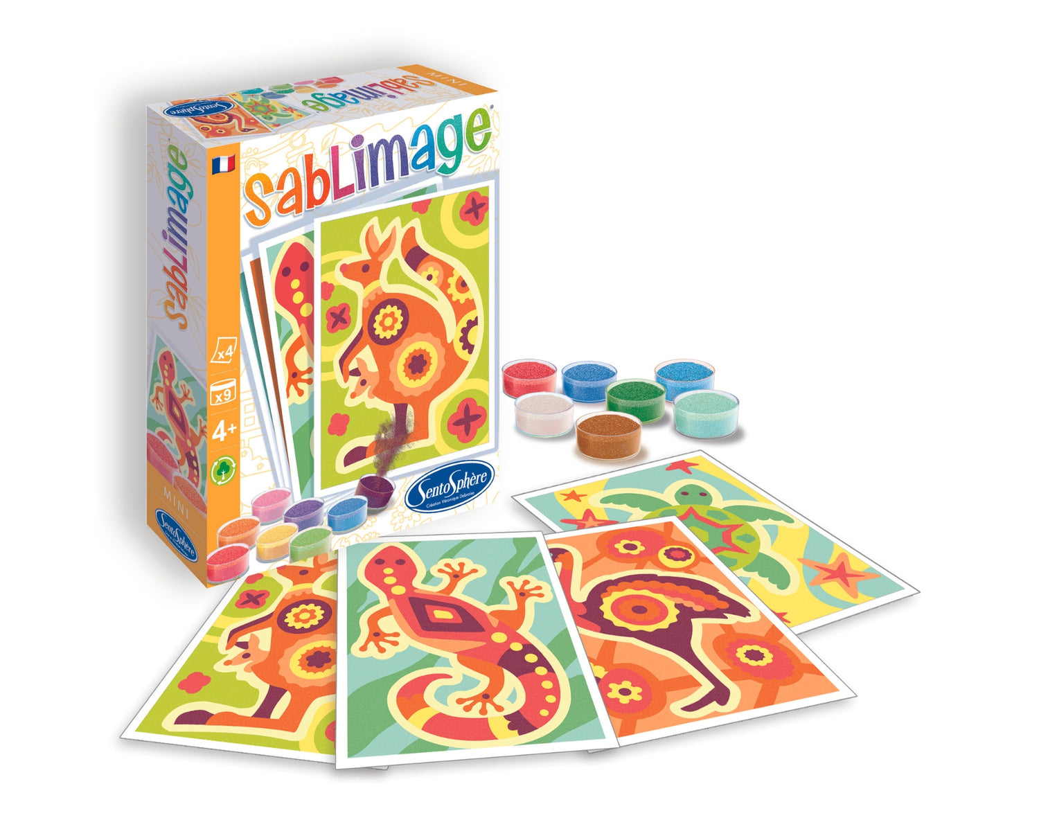 Sablimage Mini, kreslenie pieskom - Austrálske zvieratá