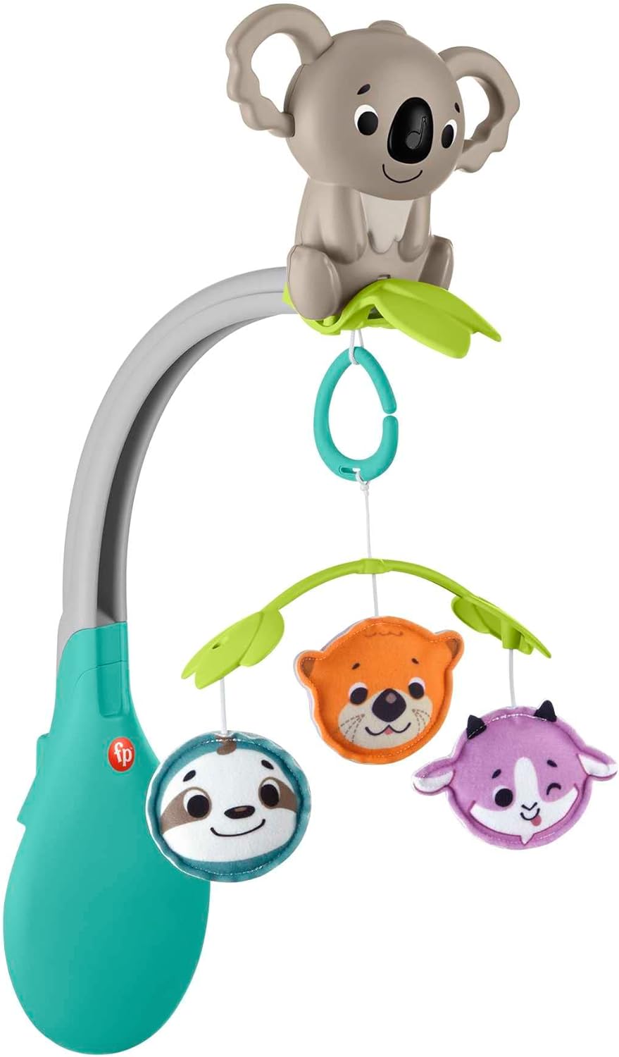 Fisher-Price - Mobilná hračka na detský kočík 3 v 1 (HGB90)