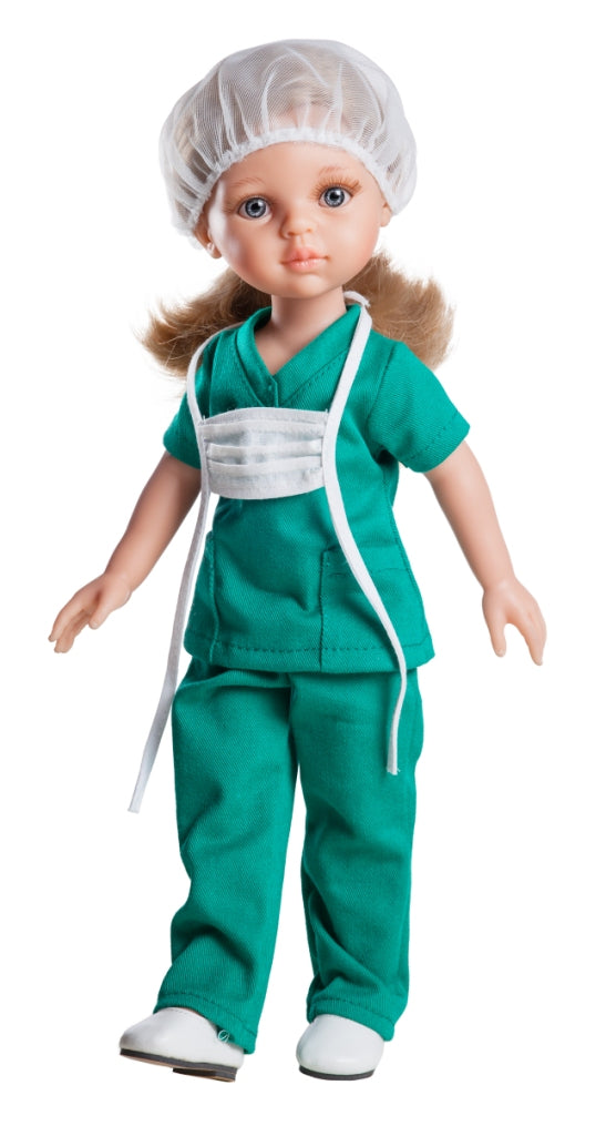 Bábika Las Amigas Carla Zdravotná sestra 32cm