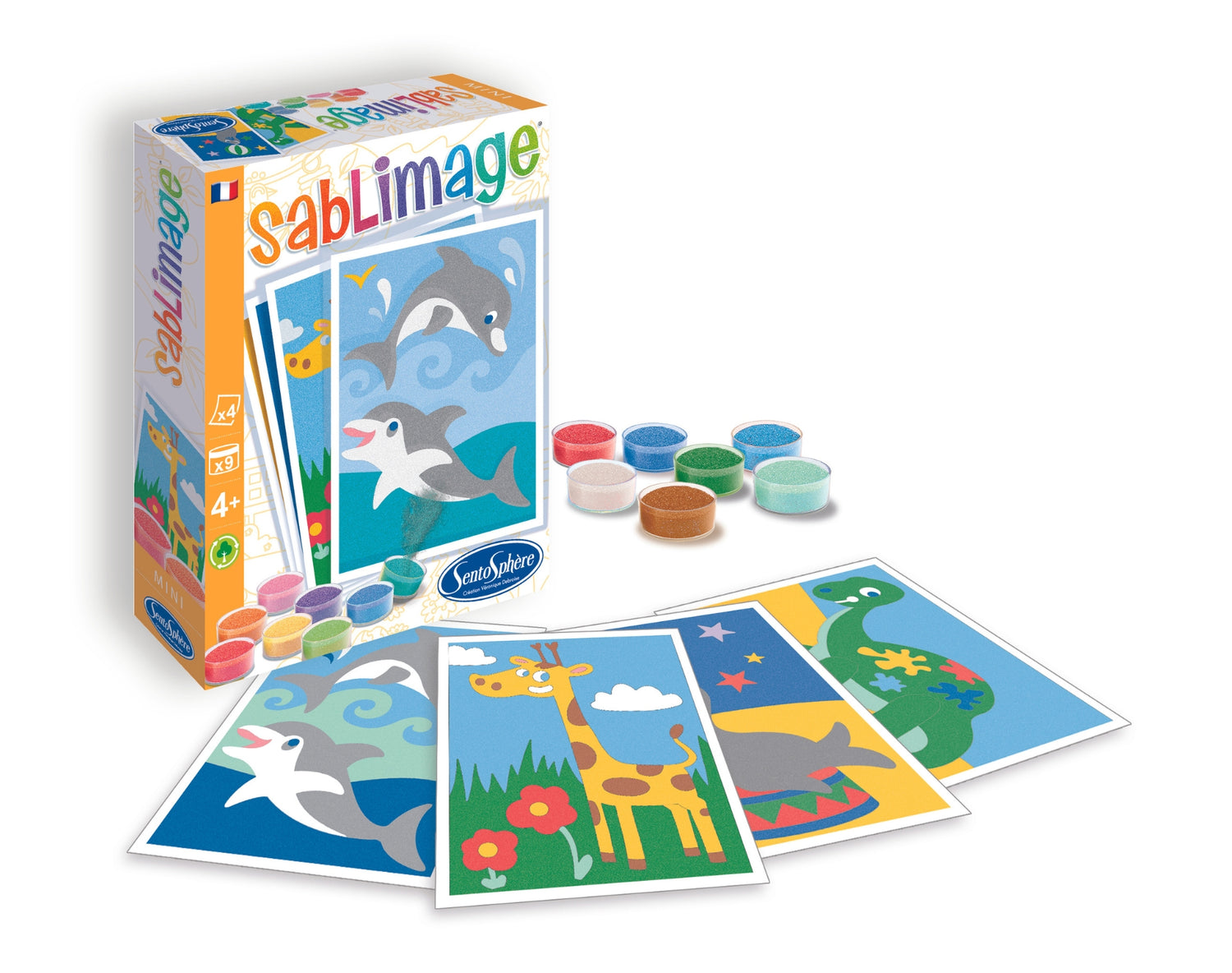 Sablimage Mini, kreslenie s pieskom - Exotické zvieratá