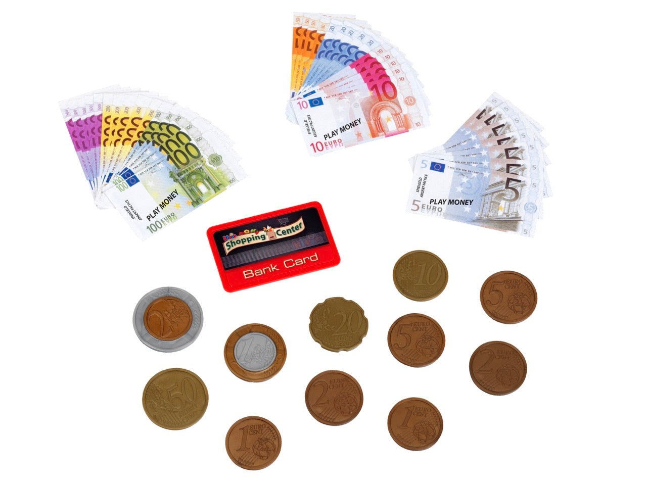 MM - Herné peniaze "Euro" s kreditnou kartou, blister