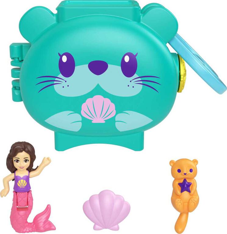 Mattel Polly Pocket Mini - Kompaktná sada s křečkom (HKV48)