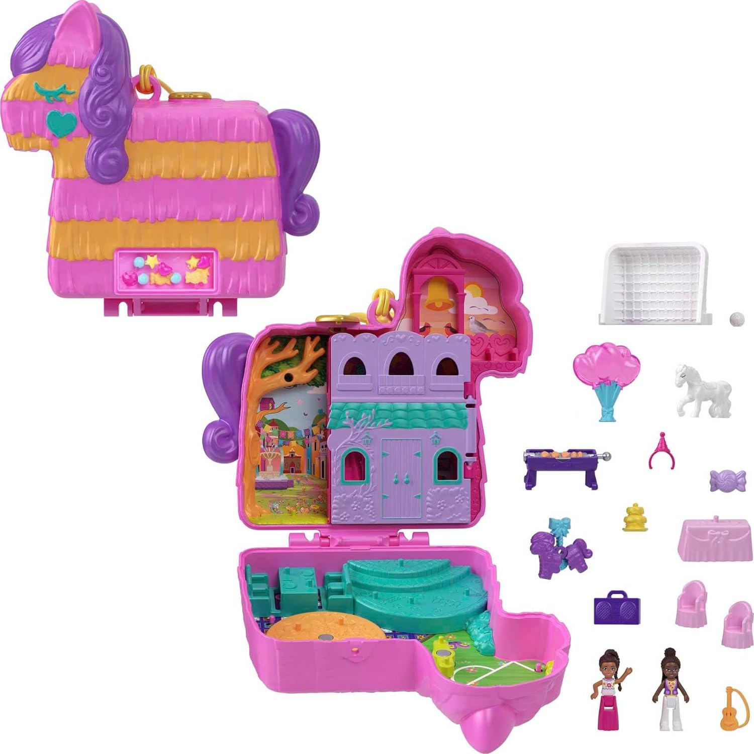 Mattel Polly Pocket - Kompaktná sada na pinjatu (HKV32)
